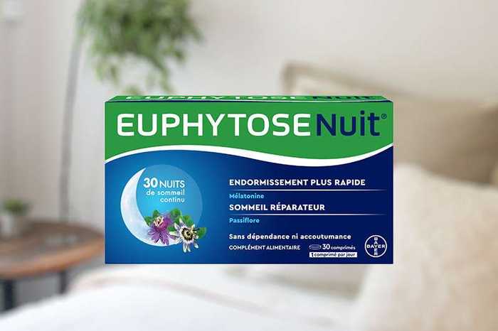 Euphytose Nuit - Endormissement rapide - Sommeil Réparateur